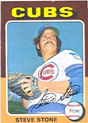 1975 Topps Baseball Cards      388     Steve Stone